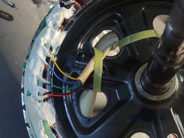 Επισκευή Μοτέρ από ηλεκτρικό μηχανάκι 2000W