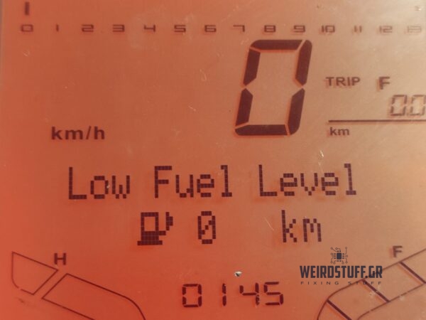 Επισκευή κοντέρ KTM Duke 390/2014
