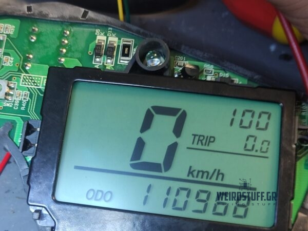 Επισκευή κοντέρ XTX660 με καμένη οθόνη