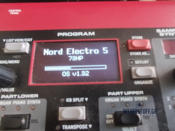 Επισκευη Nord Electro 5 HP Hammer Action Portable keyboard