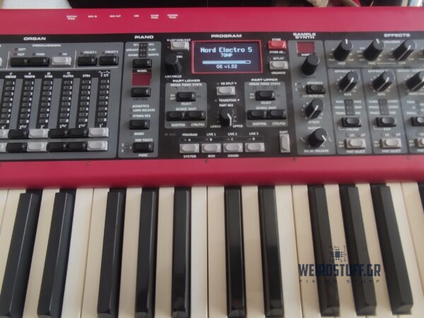 Επισκευη Nord Electro 5 HP Hammer Action Portable keyboard